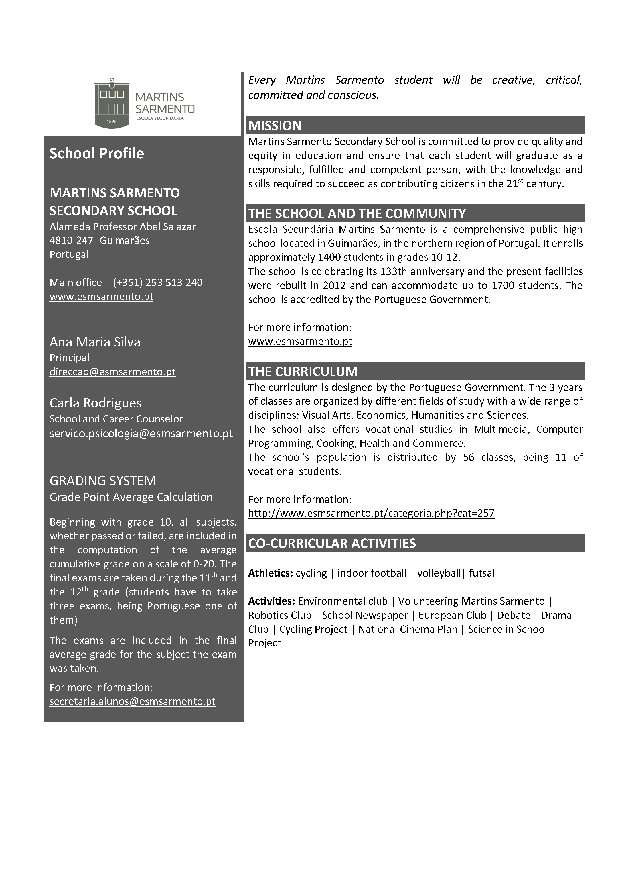 SchoolProfile