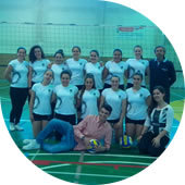 Voleibol � Juniores Feminino - Campe�s Distritais pelo segundo ano consecutivo