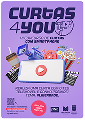 An�ncio dos vencedores do VI concurso 'curtas4you' - PNC