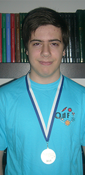 Olimp�adas da F�sica 2015: Rodrigo Alves � medalha de prata