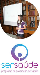 Imagem do Programa �Ser Sa�de� com assinatura do curso de Multim�dia